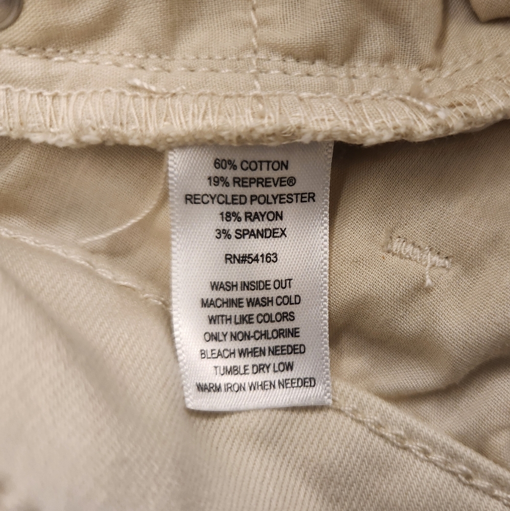 Marc New York Beige High Rise Wide Leg Jeans NWT Size 4 (A1) - Picture 10 of 11